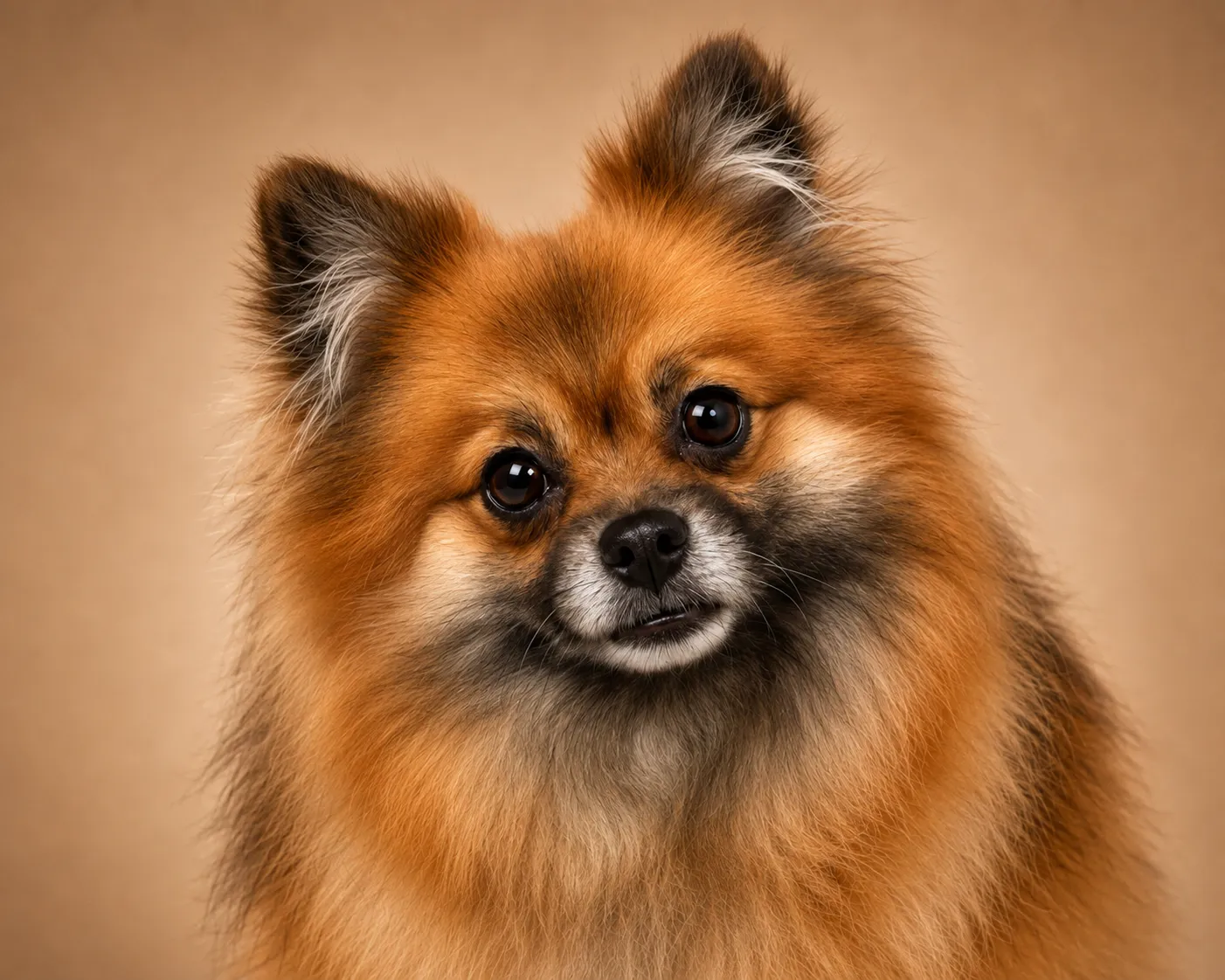 Zoey, Head of Good Times — Pomeranian/Papillon mix